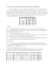 Tes psikometri soal soal mmpi 2 kesehatan haji pdf. Contoh Soal Mrp Docx Contoh Perhitungan Material Requirement Planning Mrp Berdasarkan Data Skedul Produksi Master Diperlukan 1250 Sebuah Produk Akhir Course Hero