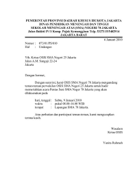 Contoh surat udangan acara reuni sekolah. Download Contoh Surat Dinas Resmi Sekolah
