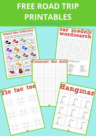Road trip car games that will keep your passengers or kids occupied in the car on your next road trip. More Road Trip Travel Printables Mum In The Madhouse