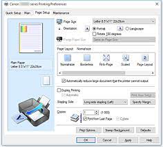 Zudem können anwendungen aus dem windows store nur auf computern unter windows 10 s installiert werden. Canon Pixma Handbucher Tr8500 Series Beschreibung Der Registerkarte Seite Einrichten