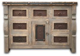 marshall rustic vanity with metal