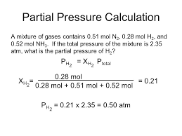 In a mixture of gases, each constituent gas has a partial pressure which is the notional pressure of that constituent gas if it alone occupied the entire volume of the original mixture at the same temperature. Gas Mixtures Partial Pressure Ppt Video Online Download