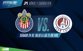 Check out clasico chivas vs america 2 by alex el genio lucas on amazon music. Cuando Juega Chivas Vs San Luis Jornada 1 Apertura 2021