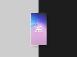 Clay Samsung Galaxy S10 Top View Free Mockup Android Mockup Psd Android Mockup Free Mockup