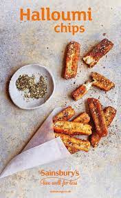 Just When You Thought You D Reached Peak Halloumi This Delicious Chip Recipe Made With Spicy Za Tar Is A Gamechanger It S Gre Halloumi Chips Recipes Halloumi