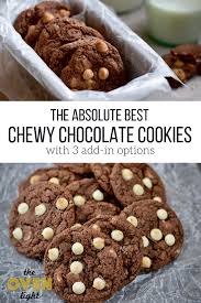 The Absolute Best Chewy Chocolate Cookies With 3 Add In Options Separate Your Dough An Chewy Chocolate Cookies Amazing Cookie Recipes Chocolate Cookie Recipes