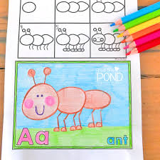 A classic drawing is an artwork created from lines or areas of tone created with a drawing instrument suc. Alphabet Activities From The Pond