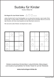 Sudoku Kinder Ratsel Sudoku Kinder Sudoku Kinder