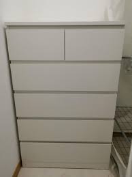 81 lb 2 oz package (s): Ikea Malm 6 Drawer Dresser Furniture Home Living Furniture Tables Sets On Carousell