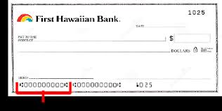 First Hawaiian Bank Routing Number How To Wire