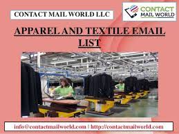8 (800) 222 72 59. Apparel And Textile Email List