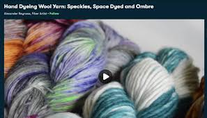 Beginner S Guide To Hand Dyeing Yarn Fiberartsy Com