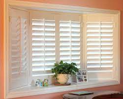2x 5 panel bow bay window plantation shutters fitted by the our team here at harmony blinds and shutters. Pin On Home Decor