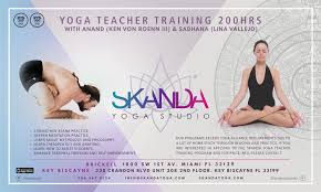 Maybe you would like to learn more about one of these? Yoga Teacher Training 200hrs Miami Skanda Website