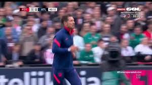 In de kuip is atlético madrid de tegenstander. Ba3sulnlsv M