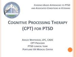 Participants fill out abc worksheets. Ppt Cognitive Processing Therapy Cpt For Ptsd Ashlee Whitehead Lpc Cadc Cpt Provider Ptsd Clinical Team Portland Va Medi Powerpoint Presentation Id 483563