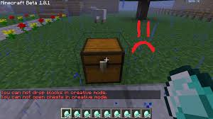 When you don't want to worry about dying in minecraft, or you want to build without limits, you can go into creative mode. 2 Disallow Drops From Breaking Placed Creative Mode Blocks Issues Buildercontrol Bukkit Plugins Projects Bukkit
