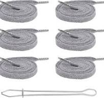 Mandala Crafts Gray Drawstrings Replacement Draw Cord for Sweatpants Waist - 6 55 Inch Cotton Flat Drawstring Cord Hoodie String Replacement & ...