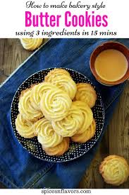 3 Ingredient Piped Cookies Butter Biscuits Recipe Butter Cookies Easy Homemade Biscuits Butter Cookies