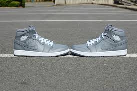 Nike Air Jordan 1 Mid White Black Grey Air Jordan 1 Retro Mid Cool Grey White Air Jordans Jordan 1 Mid Jordans