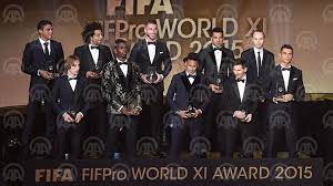 The 2015 fifa ballon d'or gala was the sixth year for fifa's awards for the top football players and coaches of the year. L Argentin Messi Remporte Le Fifa Ballon D Or 2015