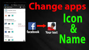 You can rename any icon according to your wish. How To Change Any Apps Icon And Apps Name Easily No Root Needed Youtube