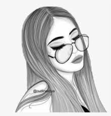 So it can't go wrong! Girl Drawing Smoking Clipart Png Download Simple Easy Trippy Drawings Free Transparent Clipart Clipartkey