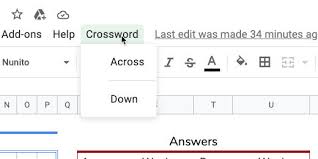 The daily puzzles are fun and engaging, and the simplified interface makes the game super easy to play. Crossword Puzzles With Google Sheets Digital Maestro Magazine