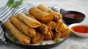 Put about 1 tablespoon of the shrimp mixture in the center of the wrapper, and spread to make a. The Best Crispy Shrimp Spring Rolls Recipe Easy Prawn Rolls Youtube