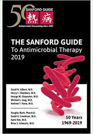 the sanford guide to antimicrobial therapy 2019 50 years