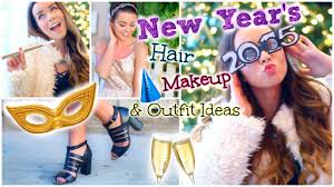 new years eve makeup outfit ideas