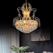 Gold Crystal Ball Chandeliers Lighting Modern Large Chandelier Light Fixtures For Villa Beautifulhalo Com