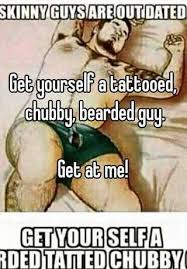 Get Yourself A Tattooed Chubby Bearded Guy Get At Me