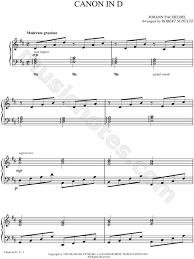This piece was written by johann we have arranged the this piece for piano in two versions; Johann Pachelbel Canon In D Sheet Music Piano Solo In D Major Transposable Download Print Sku Mn0016392