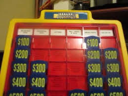 One statement in the first round and two statements in the second round are designated as daily doubles. only the person who chose the statement may bet any or all of his or her winnings on giving the correct response. Jeopardy Board Game Showdown Part 1 Youtube