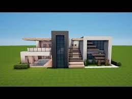 minecraft tutorial howto wie baue ich ein modernes haus 003 el rikko youtube minecraft house tutorials modern minecraft houses minecraft tutorial