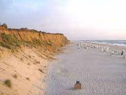 Path on sand to the beach on north sea. Photos Of Sylt Germany