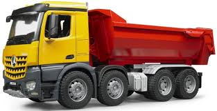 Bruder Toys Mb Arocs Halfpipe Dump Truck Kids Play 03623 New Mercedes Dump Truck Trucks Mercedes Benz