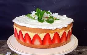 Cookam I Gustam Fraisier Torta Desserts Cake Food