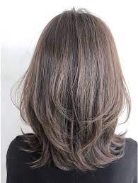 アッシュブラウン ネイビーカラーフレンチボブ ba202872 l033201125 アルバムギンザ album ginza のヘアカタログ ホットペッパービューティー ヘアカット ヘアカット ミディアム ショート パーマ