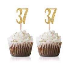 Gold Happy 37th Birthday Cupcake Topper 24 Pack Number 37 Glitter Birthday Party Cupcake Toppers Decorations Amazon Com Grocery Gourmet Food Making your own birthday cake has never been easier thanks to our collection of simple, yet impressive birthday cake recipes. gold happy 37th birthday cupcake topper 24 pack number 37 glitter birthday party cupcake toppers decorations