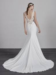 Try It On At Ellie S Bridal Boutique Alexandria Va Pronovias Emily Pronovias Wedding Dress Fit And Flare Wedding Dress Wedding Dresses Kleinfeld