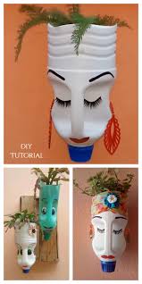 Check spelling or type a new query. Diy Oil Can Face Plastic Bottle Planter Tutorial Video Diy Tutorials