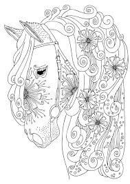 40+ full size coloring pages for adults for printing and coloring. Hand Drawn Horse Head Sketch For Anti Stress Adult Coloring Book Stock Vector Illustration Of Book Ornament 105190217