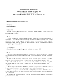 Dispoziţii generale referitoare la bugetul asigurărilor. Https Static Anaf Ro Static 10 Anaf Legislatie L 7 2017 Pdf