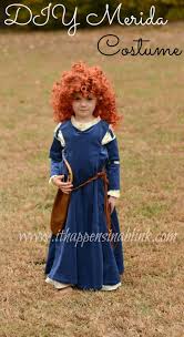 Make A Merida Halloween Costume Using Simplicity Pattern 1557 Ithappensinablink Com Disney Princess Costumes Halloween Costume Toddler Girl Merida Costume