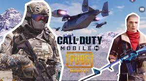 Call Of Duty Mobile Vs Pubg Mobile Youtube