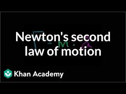 When an object is either stationary or moving with constant velocity its acceleration is zero. Newton S Second Law Of Motion Video Khan Academy