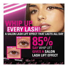 MAKEUP REVOLUTION 5D WHIP LIFT blakstienų tušas, 12 ml