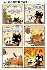 The Gamercat Gamer Cat Funny Webcomics Cute Comics